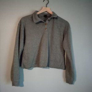 Grey collared shirt